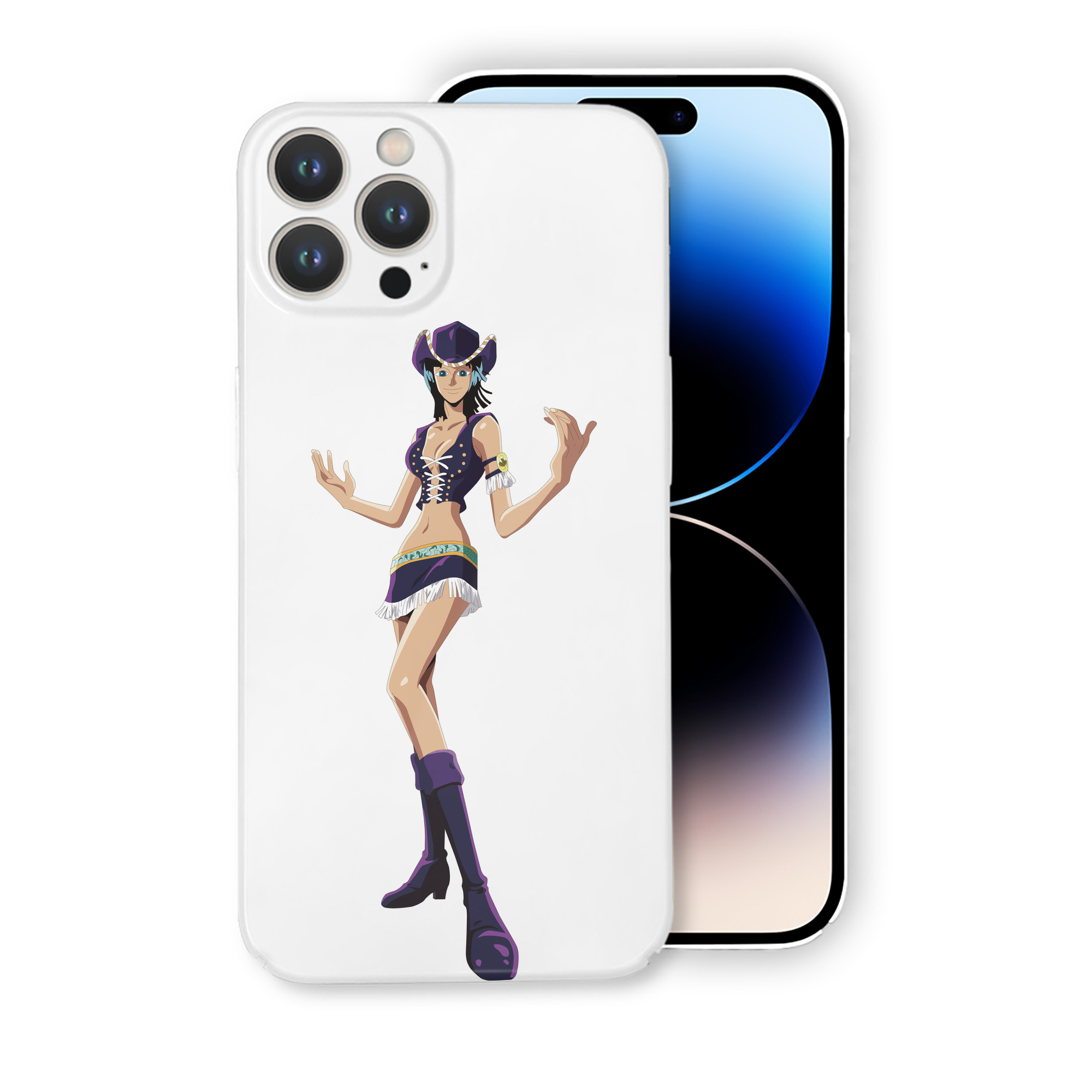 （画像用） ワンピース ニコ・ロビン ONE PIECE Nico Robin 【iPhone 14シリーズ対応】ハードケース